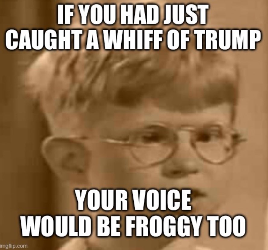 #TrumpSmells #Froggy