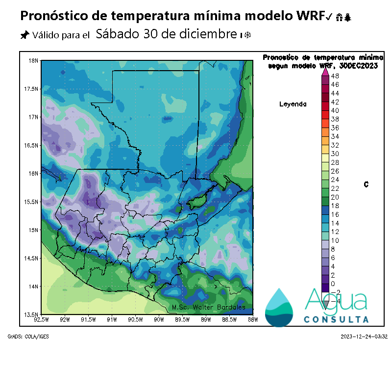 AlertaGt502's tweet photo. @CRN_Noticias @viniciogutierr3 @RBCNoticiasGT @StarNewsNoti @mompirris27 3🇬🇹📝 el frente frío No. 19 y su masa de aire polar asociada tendrán interacción con una Vaguada y la corriente en chorro subtropical y divergencia en altura, todo el fin de año generando TEMPERATURAS MUY FRÍAS Y VIENTO NORTE FUERTE
#ClimaGt #TraficoGt #FrenteFrío19 #FF19 https://t.co/VTiRIkywb6