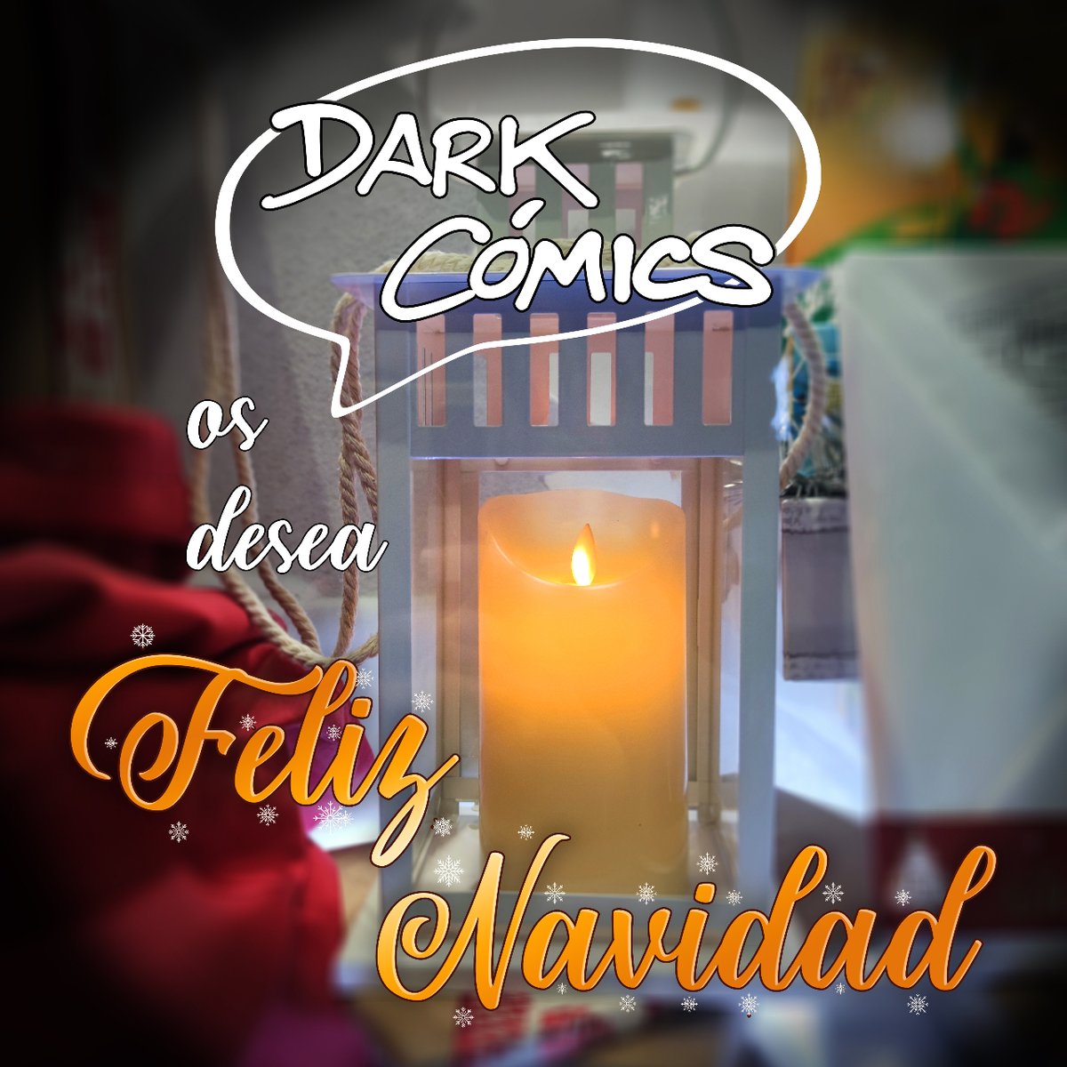 Desde Dark Cómics os deseamos a todos Feliz Navidad!🎄
