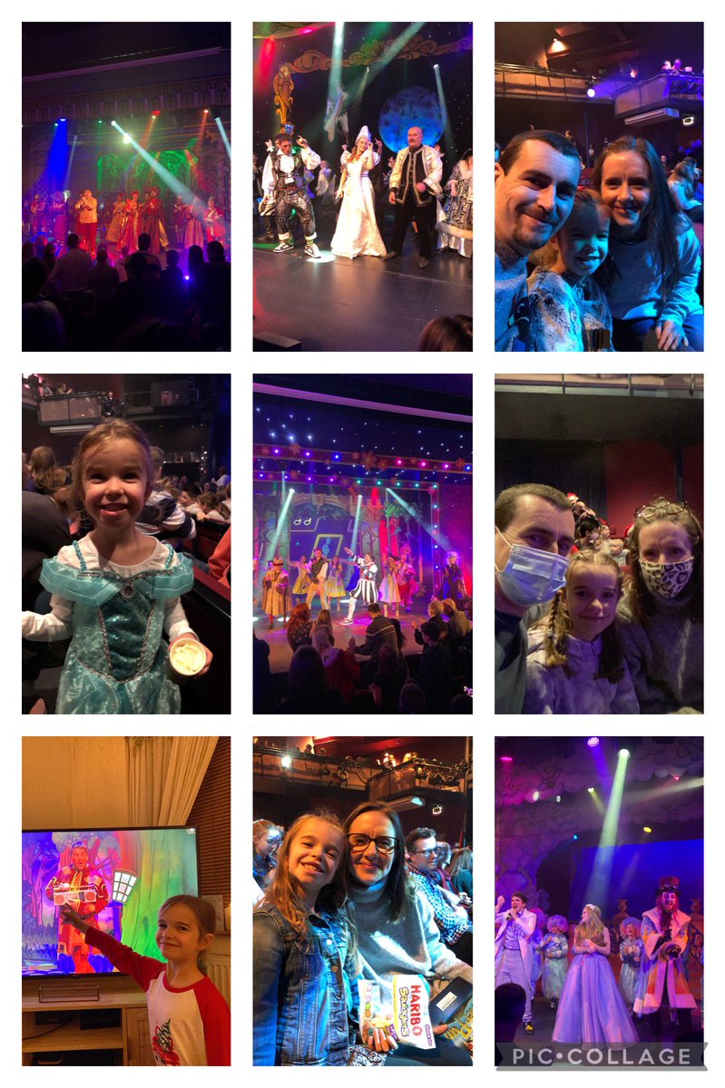 Family Christmas has started now we’ve seen the brilliant <a href="/WickedProd/">Wicked Productions</a> Aladdin panto @emftheatre It’s been a Christmas Eve tradition for Edie since 2017 and she’s absolutely loved being part of the cast for the last 2 years. Guaranteed family fun. #Boombox #DoYourEarsHangLow