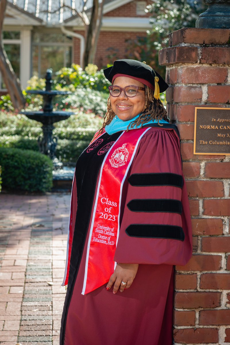 FinishEd.D. 🎉 Thankful to all who supported me on this journey to Dr. Dana Powell Baker👩🏾‍🎓❤️ #classof2023 #jumpyear #collegeofeducation #EDD #doctorofeducation #firstgen #dissertationdefended #curriculumstudies #gamecocks #forevertothee #educationalpracticeandinnovation @UofSC