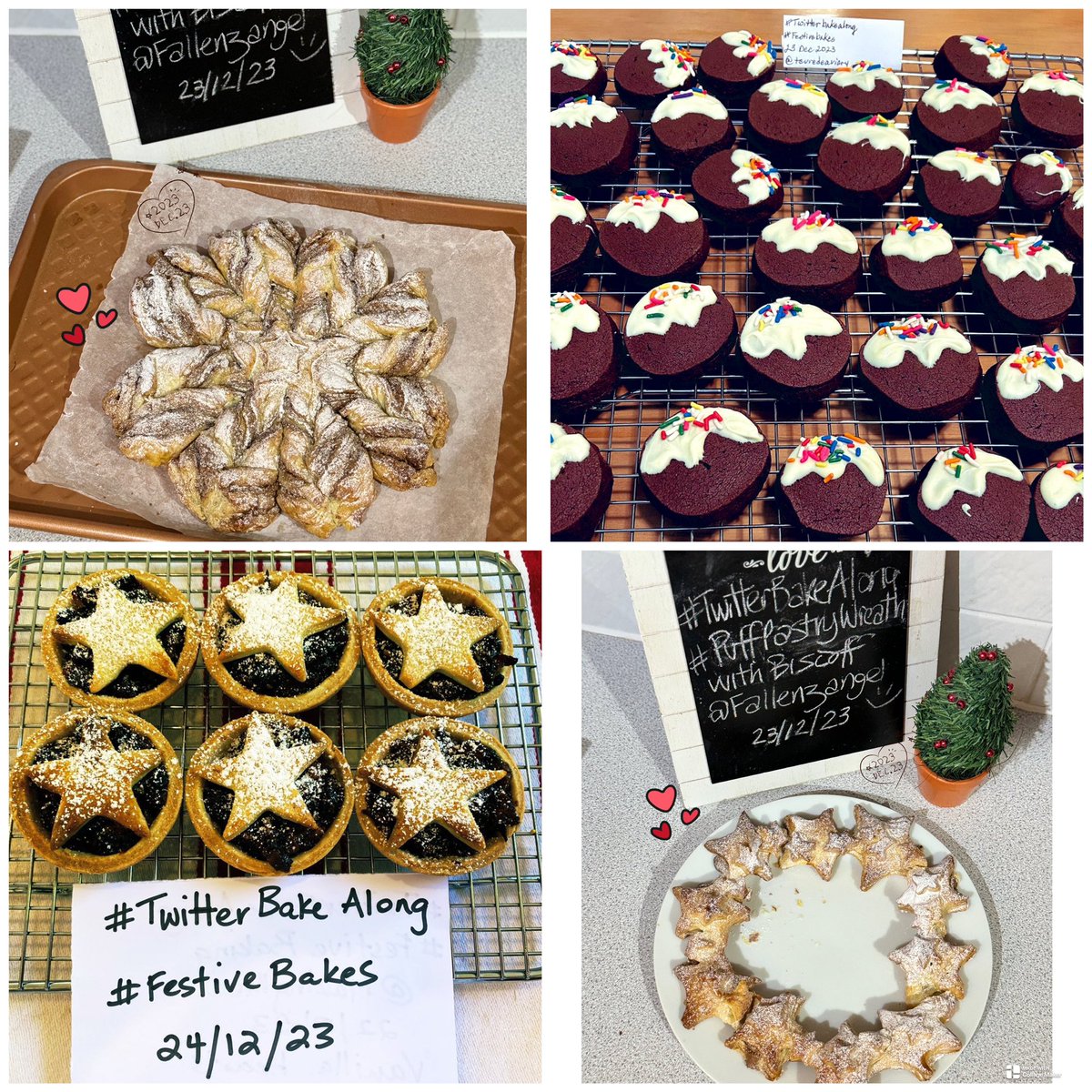 Rob_C_Allen's tweet image. You’re all busying away, baking for the next few days. We’ve another fantastic selection of #FestiveBakes from #TwitterBakeAlong. Jackie and myself would like to take this opportunity to wish all of our #BakingCommunity, bakers and contributors alike, a Very #MerryChristmas 🎅