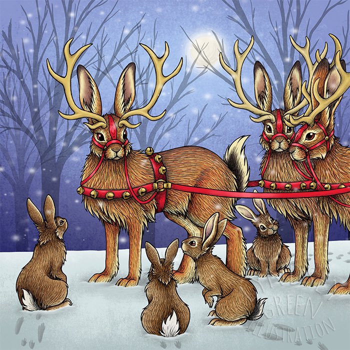 lyndseythefox's tweet image. Happy holidays! ✨