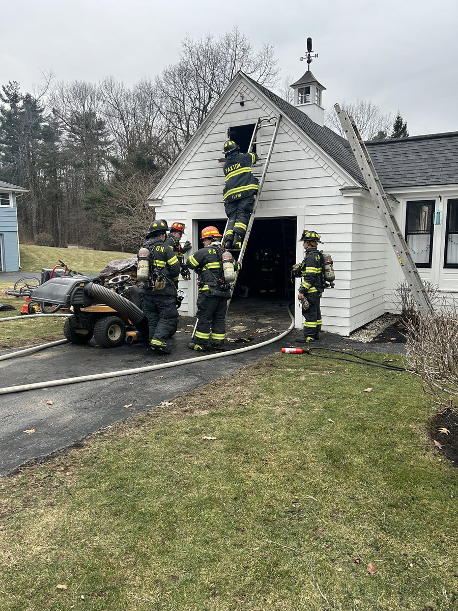 Steady weekend for Paxton firefighters. structure fire yesterday and a MVA today with some EMS runs sprinkled in between. #paxton #busy #MVA #structurefire #firefighters