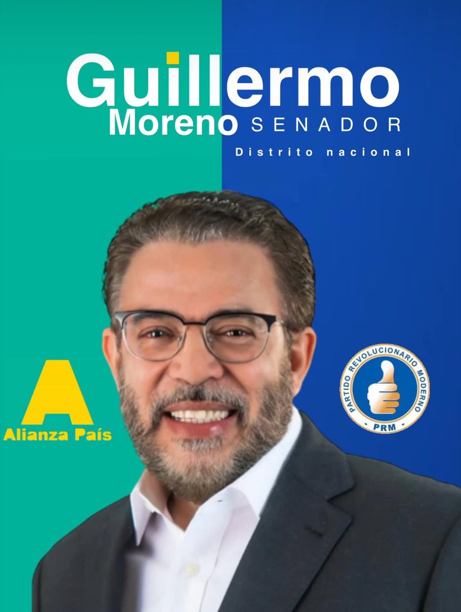 #NacionalesTN |  Guillermo Moreno será el candidato a senador del PRM por Distrito Nacional   

telenoticias.com.do/nacional/2023/…