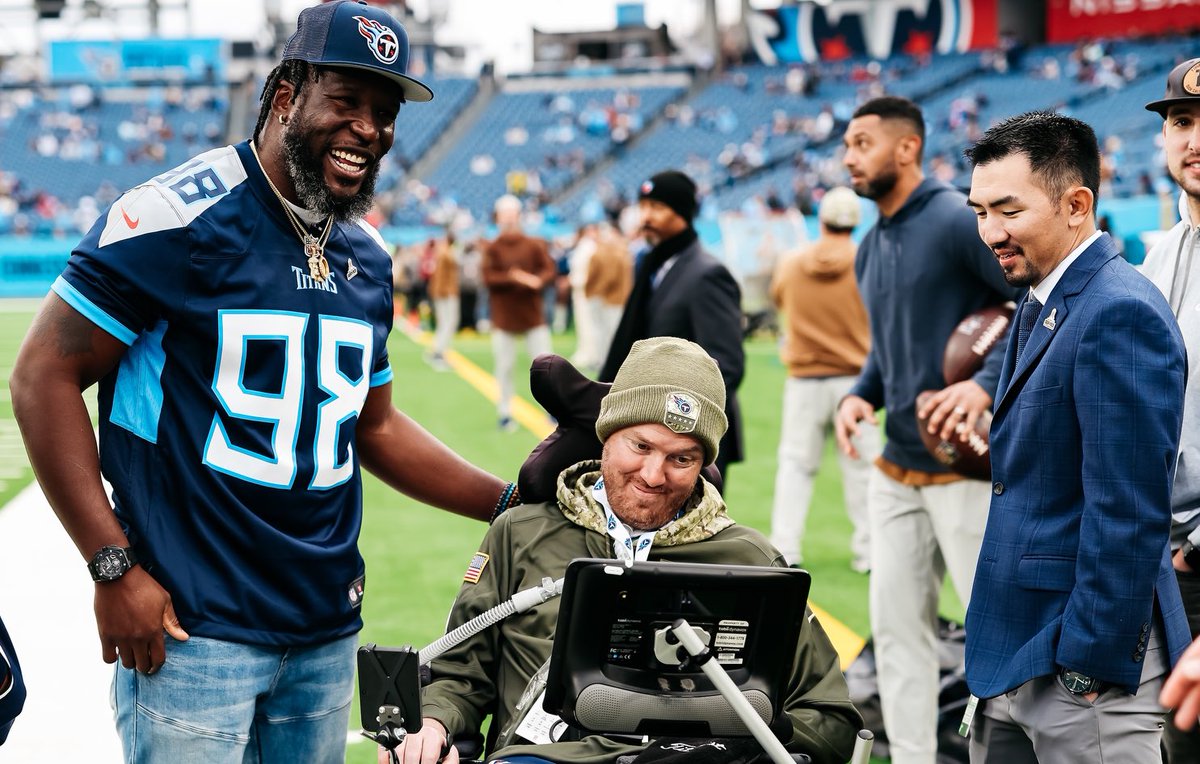 The greatest gift is the joy of people. #MerryChristmas. #Titans