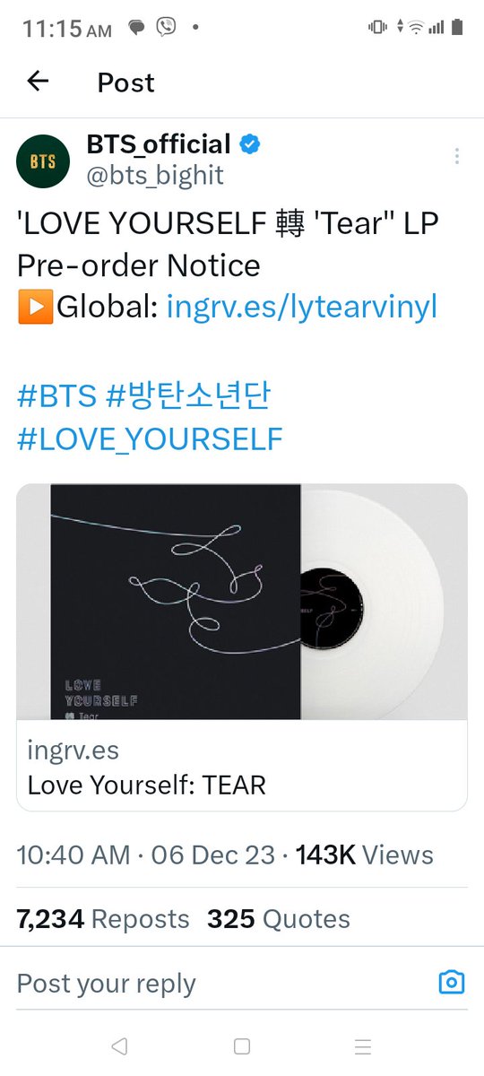 ShainaHope3's tweet photo. @kchartsmaster Next Target 2024 increase the global sales #BTS members #JUNGKOOK #V #JIMIN #SUGA #RM #JIN #JHOPE https://t.co/9GdlRYLLLb