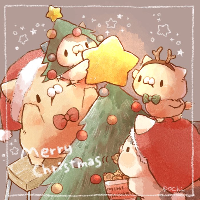 雨の日のねこ様☆メリークリスマス☆