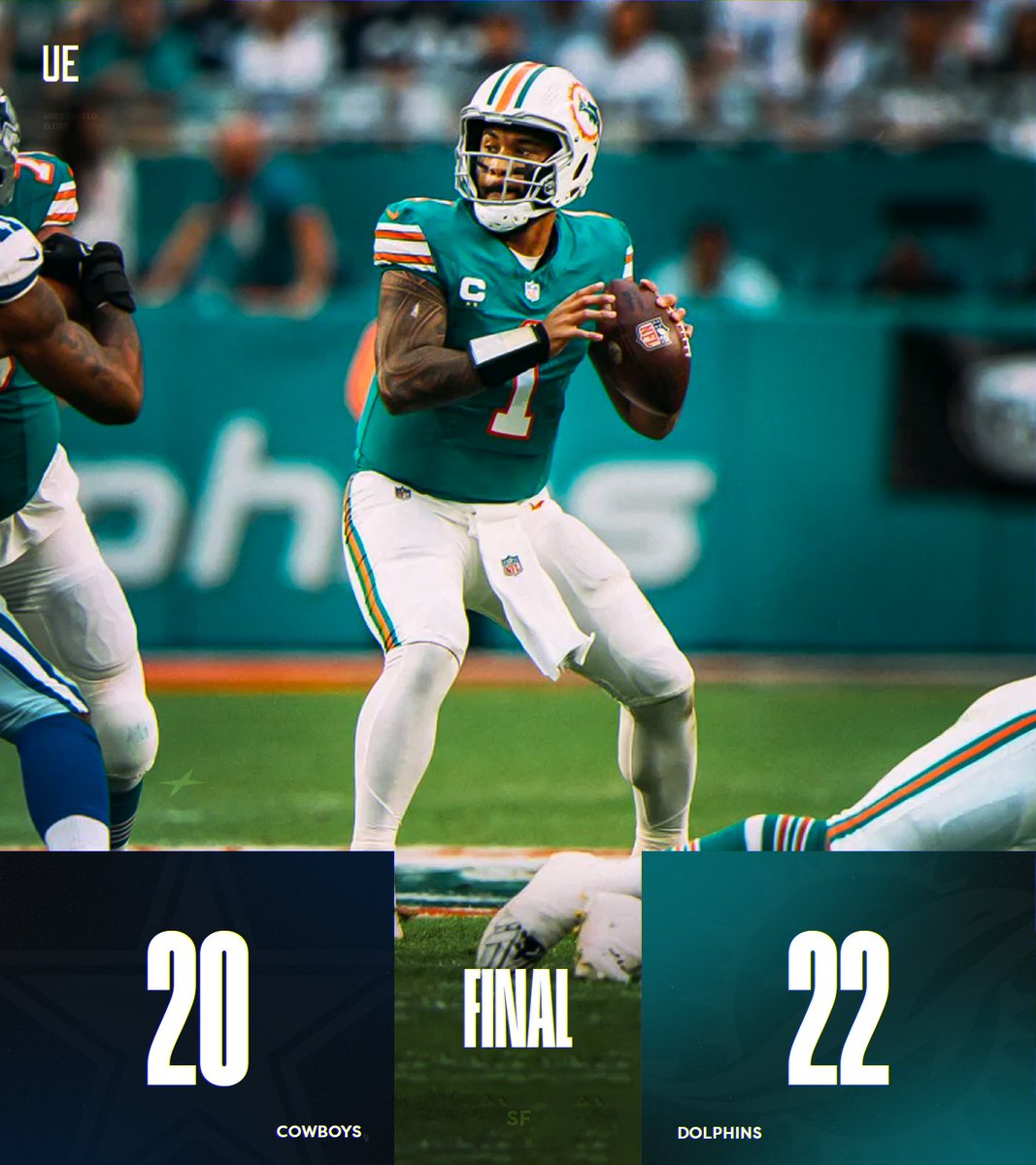 FINAL: The #Dolphins get the last-second victory! 👏

#DALvsMIA