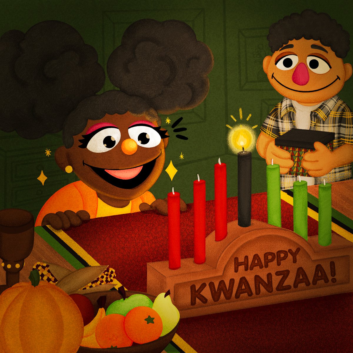 Happy Kwanzaa! Join us in celebrating love, community, and family this season! #HappyKwanzaa
