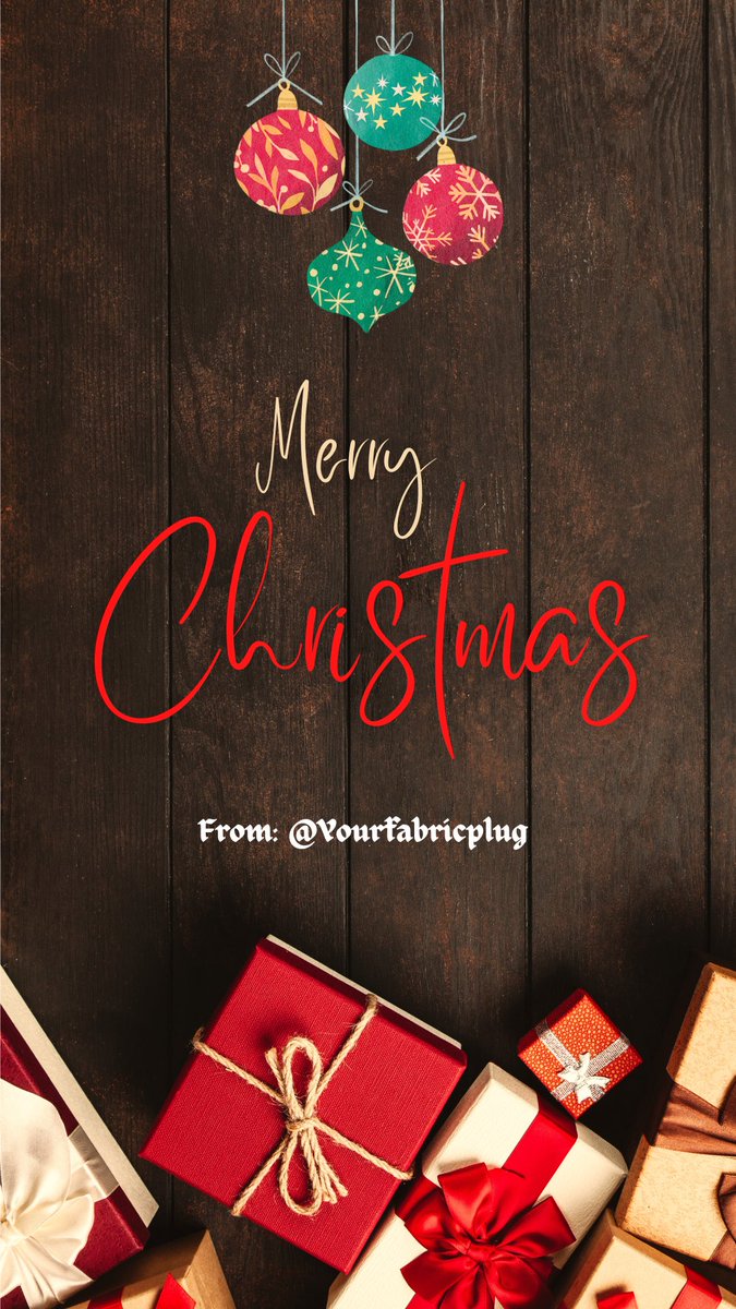YourFabricPlug_'s tweet photo. Merry Christmas 🎁🎄 https://t.co/OAKBHCjKAw