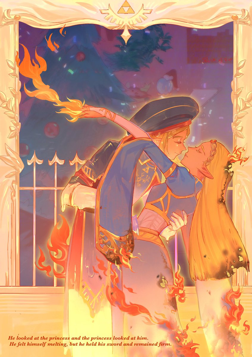 omm_Silvia's tweet photo. 🔥

Tin Soldier and Paper Princess

#ゼルダの伝説 #Zelda #Zelink #totk https://t.co/karzr8x87v