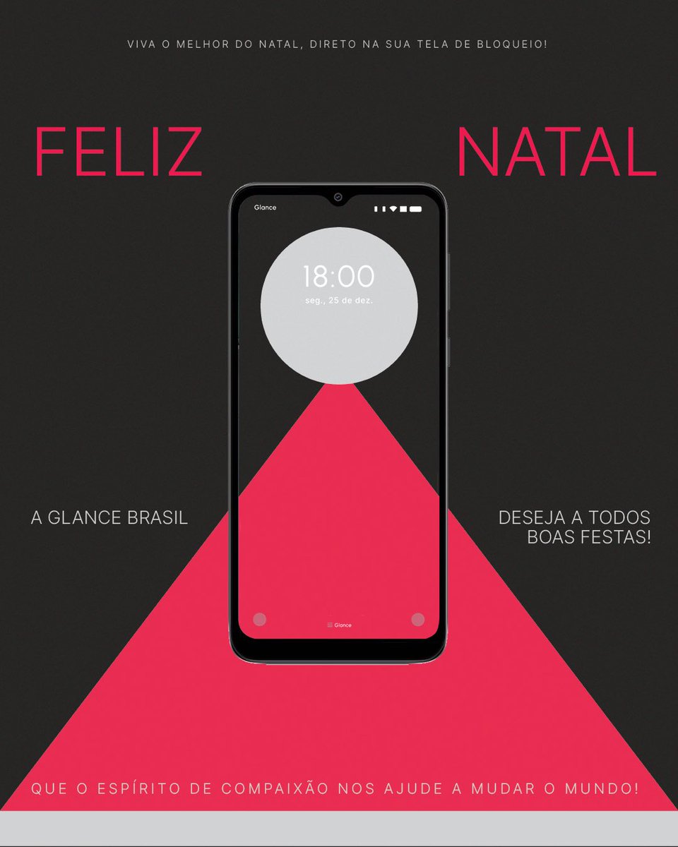 glancescreenbr's tweet photo. A véspera de Natal já está brilhando e a Glance Brasil deseja que você tenha um dia 25 repleto de paz, amor e comida 💫

#2023 #newyear #glancescreen #glance #realme #glancebrazil #natal #natalbrasil #natal2023 https://t.co/emlPldeA7G
