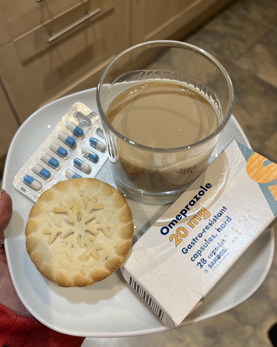 What’s wrong Santa you’ve barely touched your Baileys and Omeprazole