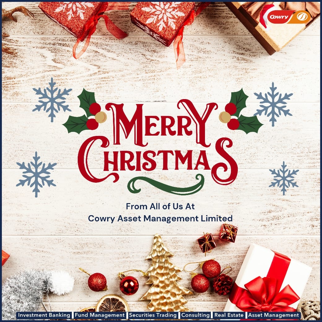 CowryAssetMgt's tweet photo. Merry Christmas from all of us at Cowry Asset Management 
#cowryassetmanagement 
#christmas2023 
#merrychristmas2023 https://t.co/NwYtW9IVHb