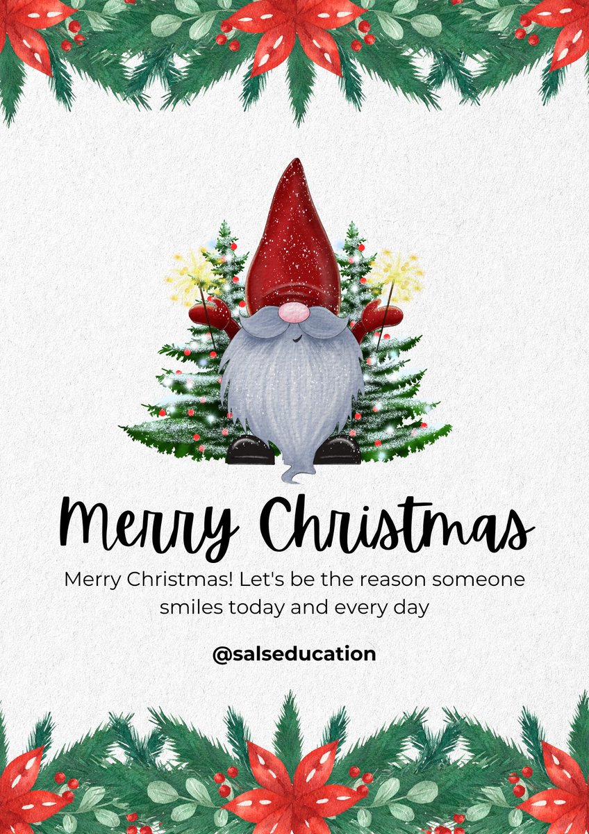 salseducation's tweet photo. 🎄Sending warm #Christmas wishes to our Twitter community! At @salseducation along with @salsiasacademy @salsneet celebrate this joyous season. May peace, prosperity, and happiness fill your days. Here's to making 2024 unforgettable!
#Christmas2023 #MerryChristmas #salseducation https://t.co/Kap4tlykhw