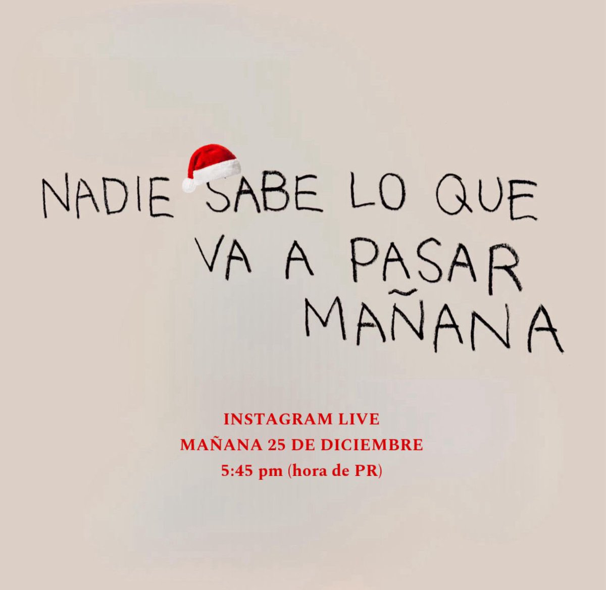 Mañana nos vemos. 🎄🎁