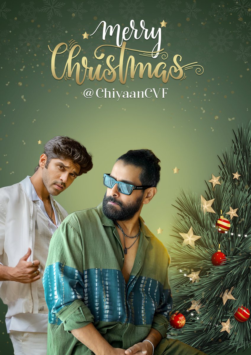 #MerryChristmasToAll #HappyChristmas #ChiyaanVikram @chiyaan #Thangalaan