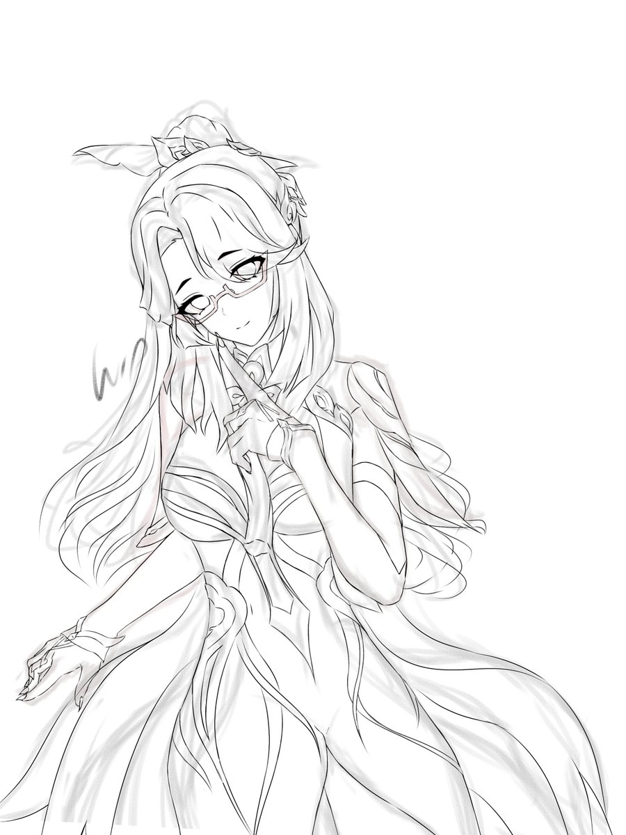 Another work that will never end  ┐⁠(⁠‘⁠～⁠`⁠;⁠)⁠┌
#Genshinlmpact 
#Xianyun 
#CloudRetainer 
#WIP