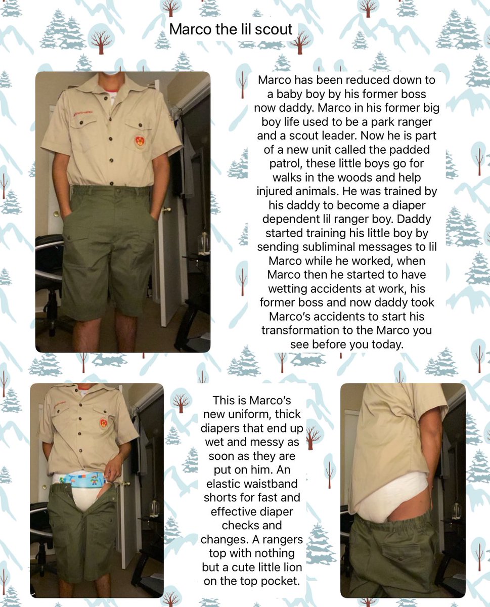 DiaperedCaps's tweet photo. Marco’s story.
Thank you to @AzdiaperScout for the photos. 
Hope everyone enjoys and has a happy Christmas. 
DM me if you want to be next https://t.co/wlGq7hod5E