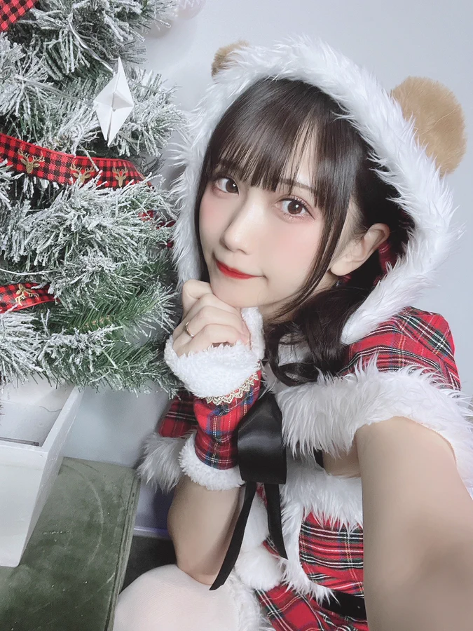 Asian girl Christmas costume