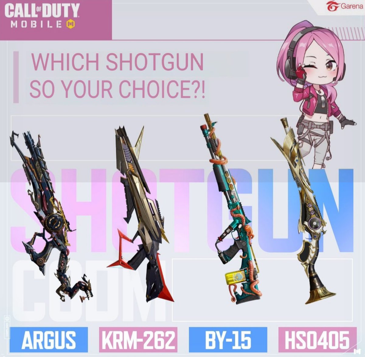 GTA6Wire's tweet photo. Which shotgun is your choice? 👀#codmobile https://t.co/EVvvZ5rW6Y