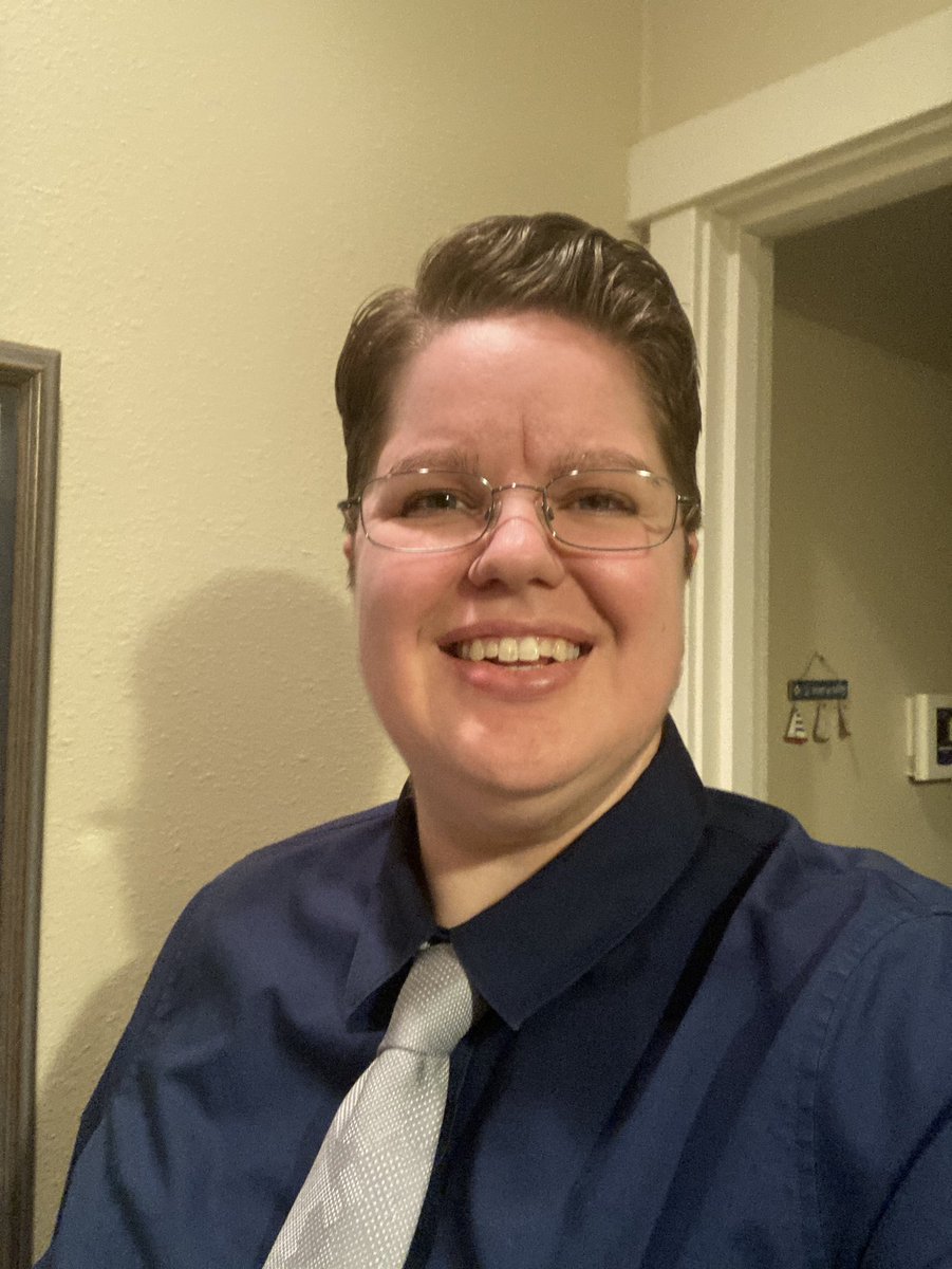 What a difference a year makes! Last Christmas I was only out to a handful of people. This year, I’m fully out and wearing a tie to the Christmas Eve service! #ALeagueOfTheirOwn really did change everything! To those five minutes!