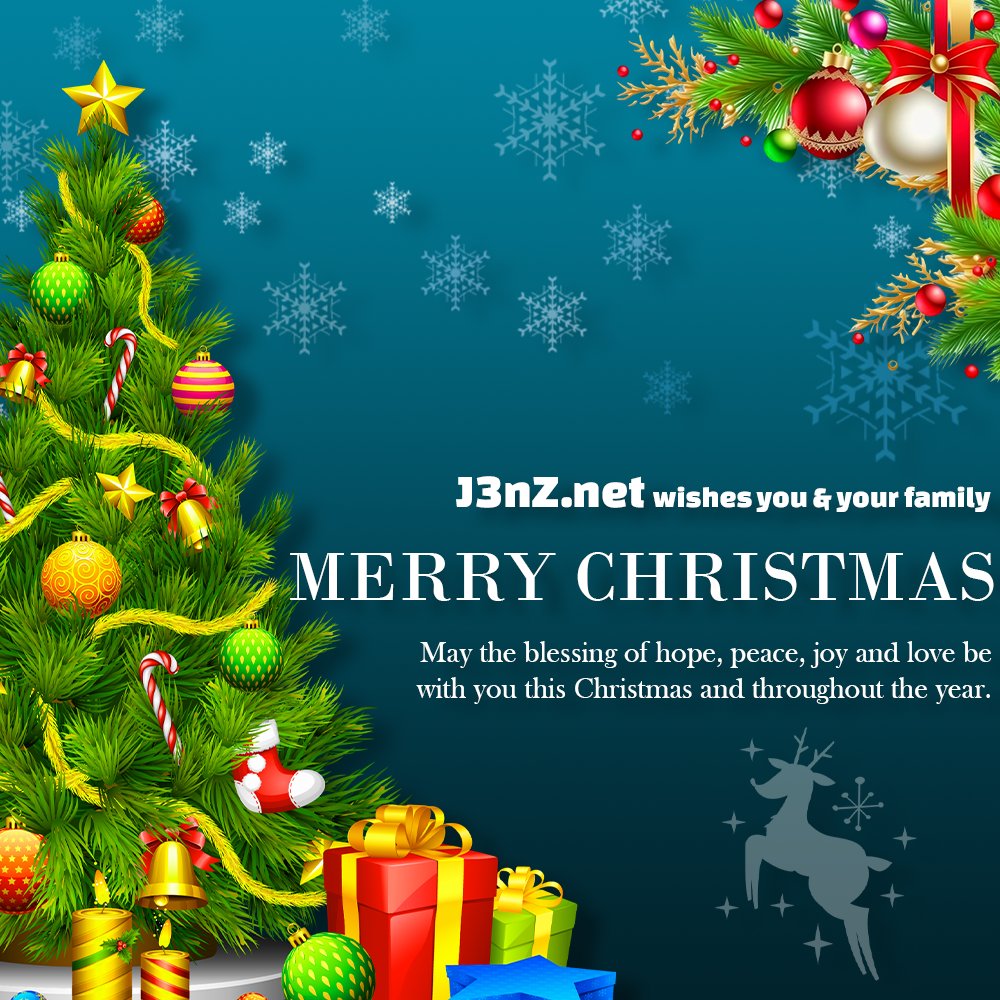 J3nzNet's tweet photo. J3nZ Virtual Entertainment Group wishes everyone Merry Christmas! https://t.co/MdJ9mE3YTf
