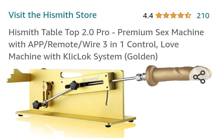 Hismith Table Top 2.0 Pro リラクゼーショングッズ Hismith Table Top