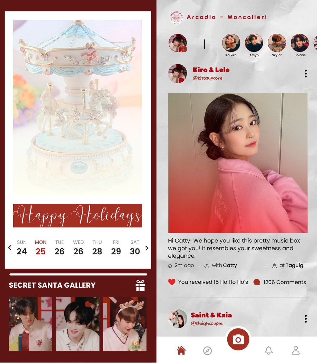 kirosyncore's tweet image. ㅤ
    
          ☃･:* 𝐒𝐩𝐞𝐜𝐢𝐚𝐥 𝐃𝐞𝐥𝐢𝐯𝐞𝐫𝐲  .ᐟ    
           𝓢anta 𝓚iro and 𝓢anta 𝓛ele
           ••• has  a  gift  just  for   you,

           ⸜(｡˃ ᵕ ˂ )⸝ our dear ❝ catty ❞ ೀ
           ⤷ @elysianias 

ㅤ