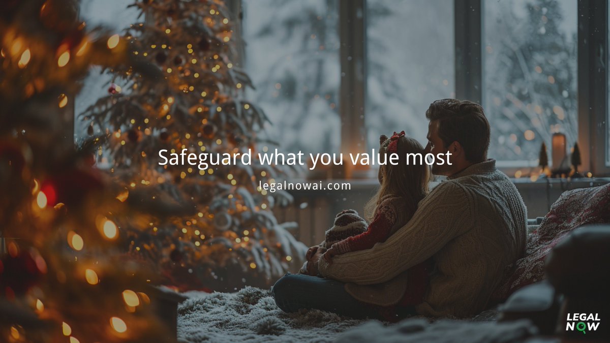 Safeguard what you value most ❤️

legalnowai.com

#Christmas2023