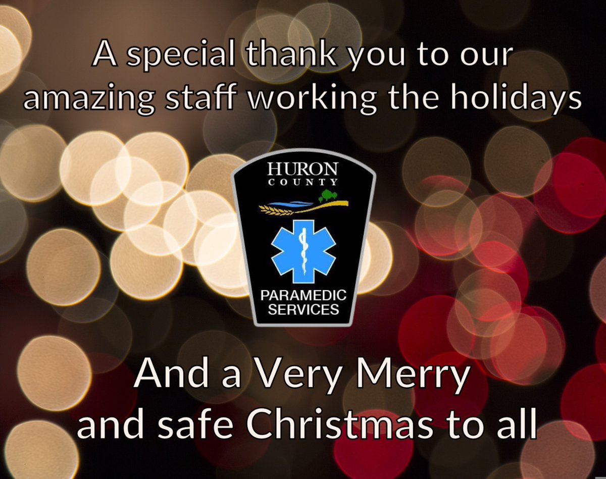 Huron Paramedics (@huroncountyems) on Twitter photo 
