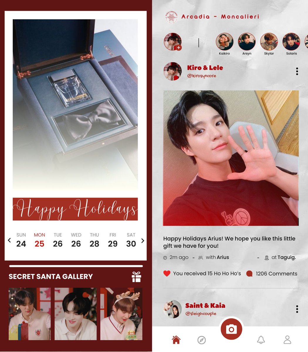 kirosyncore's tweet image. ㅤ
    
          ☃･:* 𝐒𝐩𝐞𝐜𝐢𝐚𝐥 𝐃𝐞𝐥𝐢𝐯𝐞𝐫𝐲  .ᐟ    
           𝓢anta 𝓚iro and 𝓢anta 𝓛ele
           ••• has  a  gift  just  for   you,

           ⸜(｡˃ ᵕ ˂ )⸝ our dear ❝ arius ❞ ೀ
           ⤷ @aureollius 

ㅤ