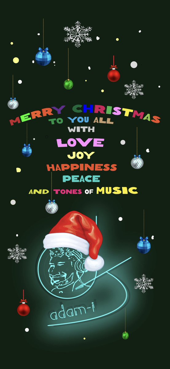 Merry Christmas to you all with Love ❤️ Joy 🥰 Happiness 🤗 Peace ☮️ and tones of MUSIC 🎶  #MerryChristmas #celebration #dj_adam_i #musicsensations #greece #dj_adam_i_ #musicishappiness #christmasspirit #christmas #christmastime #followers #christmas2023 #happychristmas