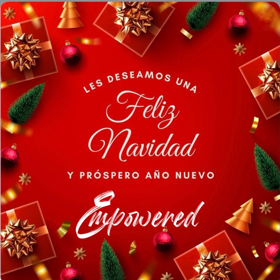 mpwrdmx's tweet photo. Felices fiestas les deseamos desde Empowered México 

#FelicesFiestas 
#HappyHolidays https://t.co/x4Xz54GLxu