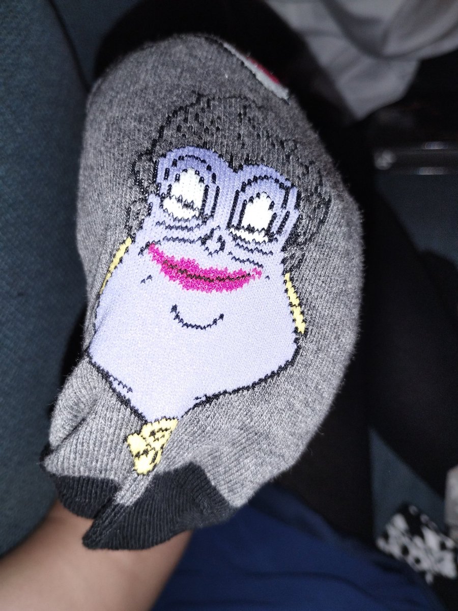 UHmax_Zb's tweet photo. ur telling me a queer coded this sock 🤨 https://t.co/theSznrHah