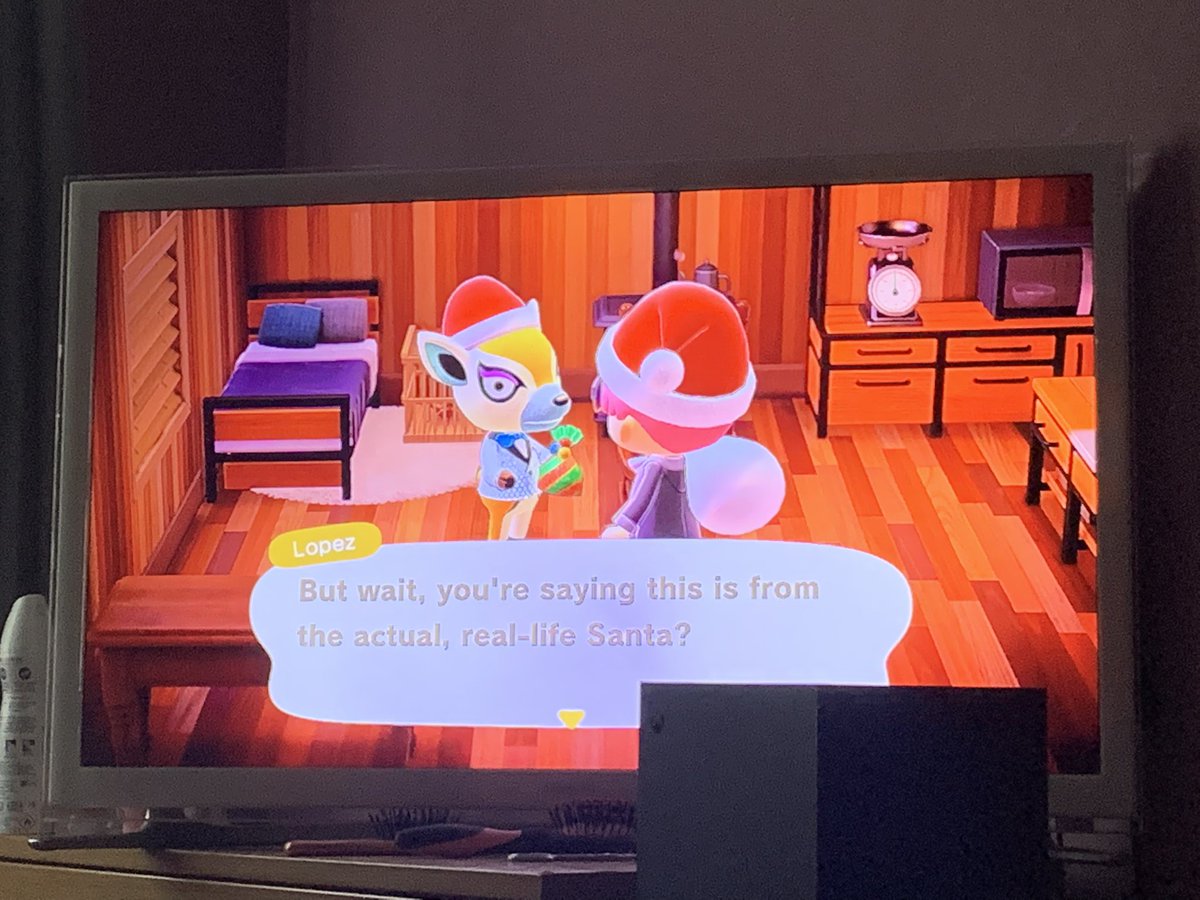 NatalieS157's tweet photo. My Animal Crossing Adventure Part 171! Happy Toy Day! PT 2๐
๐ป๐
Merry Christmas Eve Everyone! โบ๏ธ๐คโ๐ป๐ง๐ฎ๐
๐ถ๐ฆ๐ฏ๐ธ๐ป๐ฆ๐๐ผ๐ฎ๐น๐ปโโ๏ธ๐ท๐
#GamerSession #GamePlay #GamerGirl #Nerd #NintendoSwitch #AnimalCrossing #MistyCove #ToyDay #Jiggles #MerryChristmasEve #PlayingSanta #Gifts #Toys https://t.co/cSkDLX3HEF