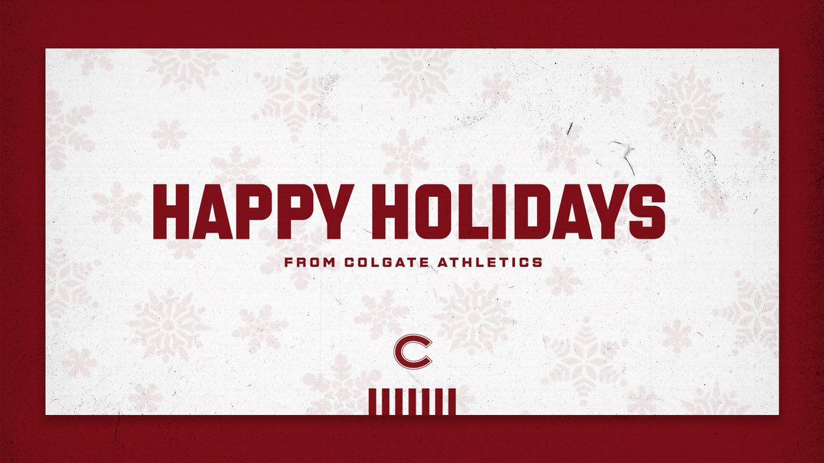 Wishing our Colgate family a happy holiday season! #GoGate