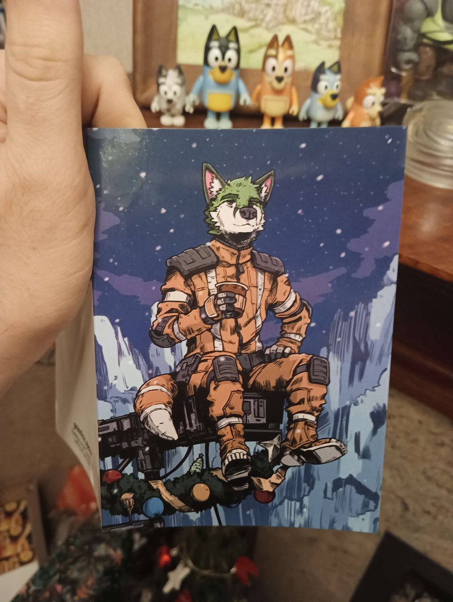 Merry Christmas @Uaine_Sionnach what a lovely card you sent us!