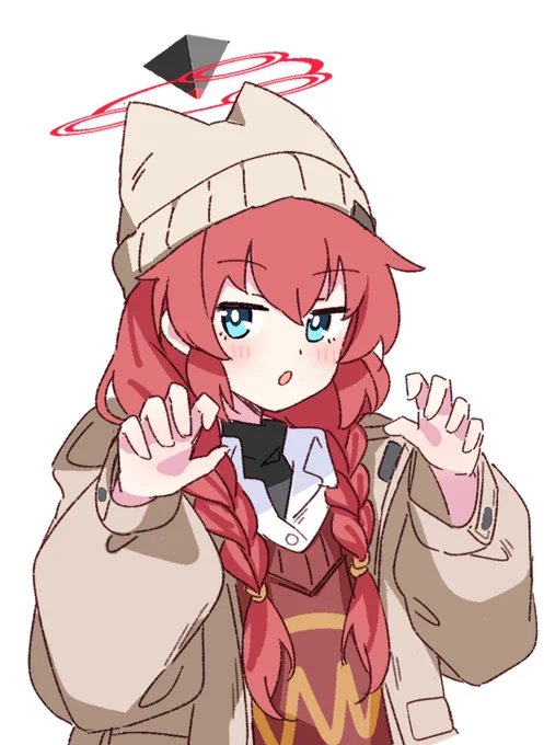 マキちゃんの猫耳ニット可愛いさの権化