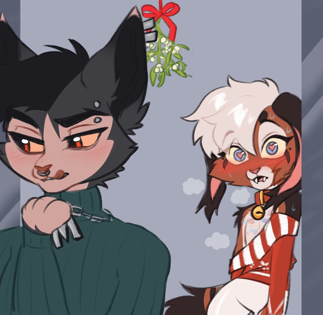 cinderwishes's tweet image. He hates Christmas traditions except for one 🤭💋