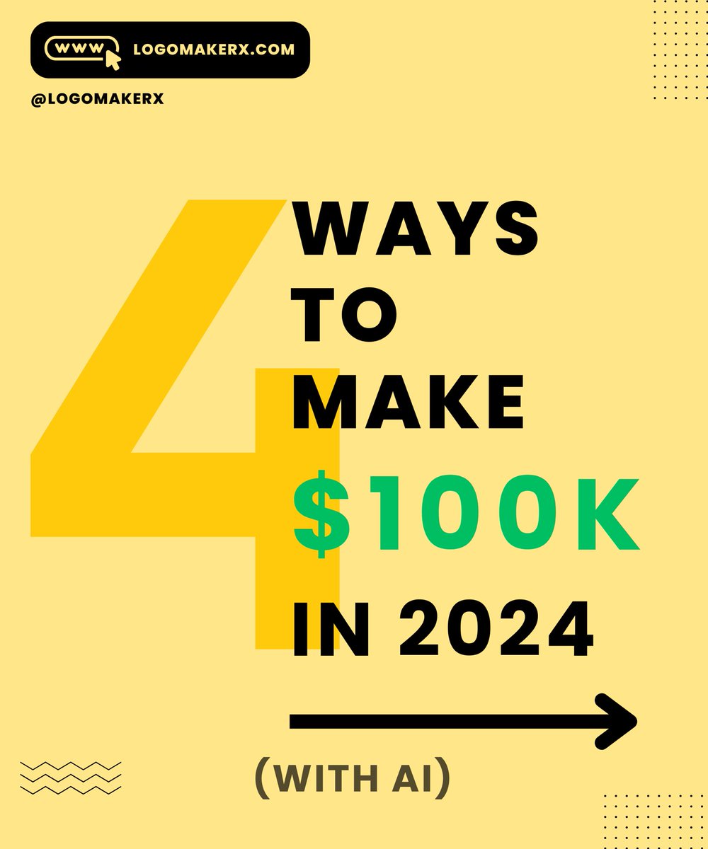 In the dynamic landscape of 2024, leveraging AI for revenue growth is paramount. This is a thread on how you can take advantage of this for your business 🧵👇.

[create a professional logo for your business using logomakerX.com]