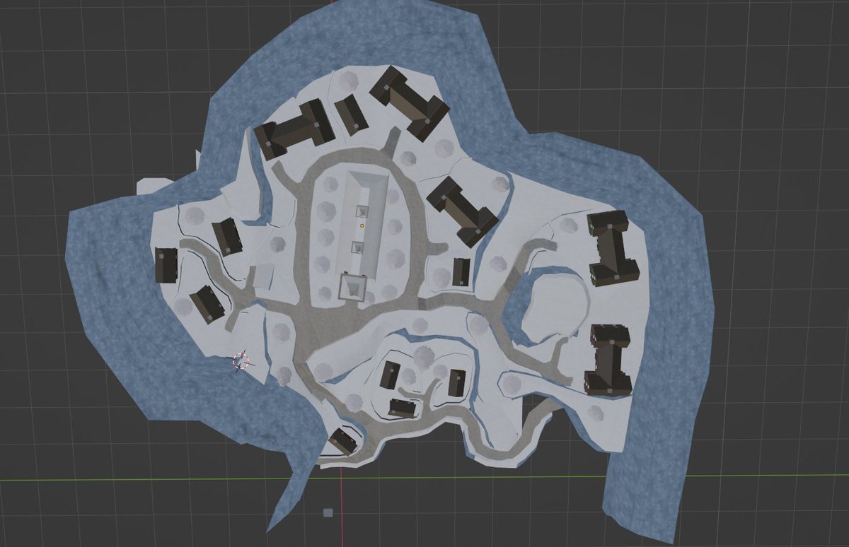 ZakaDev_'s tweet photo. i was in a jam and the game that my team made was so bad i cant, anyways this is what i made, i practised with terrain so that was cool, also find out how color ramp node works and overused it https://t.co/0ihU3ge3Q3