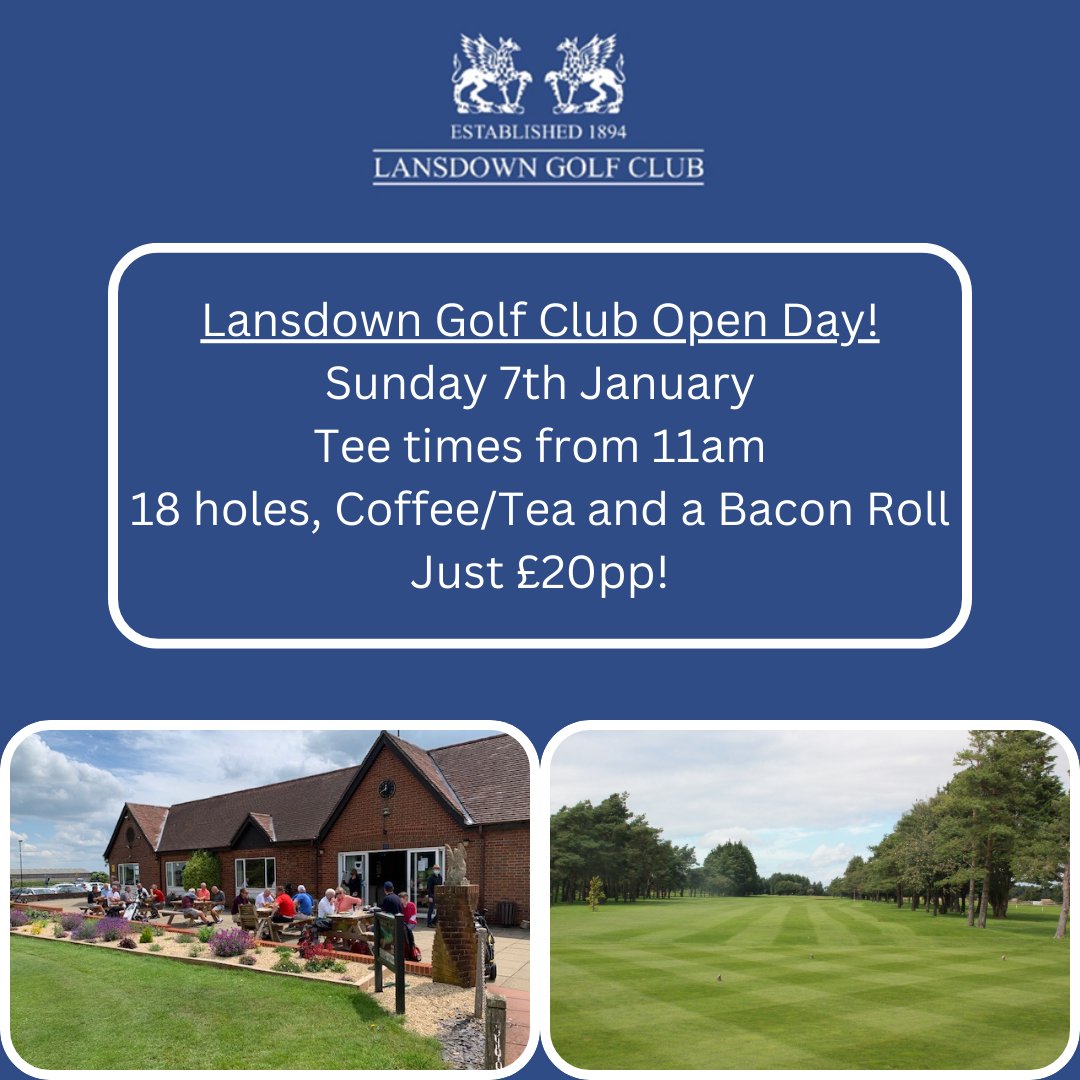 Merry Christmas to everyone from Lansdown Golf Club. 

Hope that Santa has been kind to you! He has brought us the gift of no temporary greens this year. 

Come and see for yourself what we have to offer in the New Year! Call the Pro Shop to book when we re-open on the 27th.