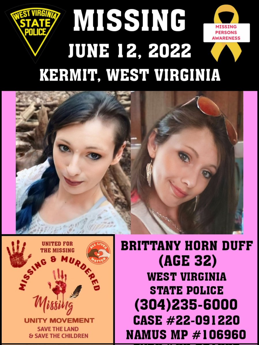 FindWorldwide's tweet image. EVERYONE PLEASE SHARE 

@WVStatePolice

namus.nij.ojp.gov/case/MP106960

#MissingAndMurderedUnityMovement &amp;amp; #MissingPersons &amp;amp; #BrittanyHornDuff &amp;amp; #BrittanyDuff &amp;amp; #KermitWestVirginia &amp;amp; #WestVirginiaUSA &amp;amp; #LouisaKentucky &amp;amp; #KentuckyUSA &amp;amp; #USA &amp;amp; #Nationwide &amp;amp; #Viral