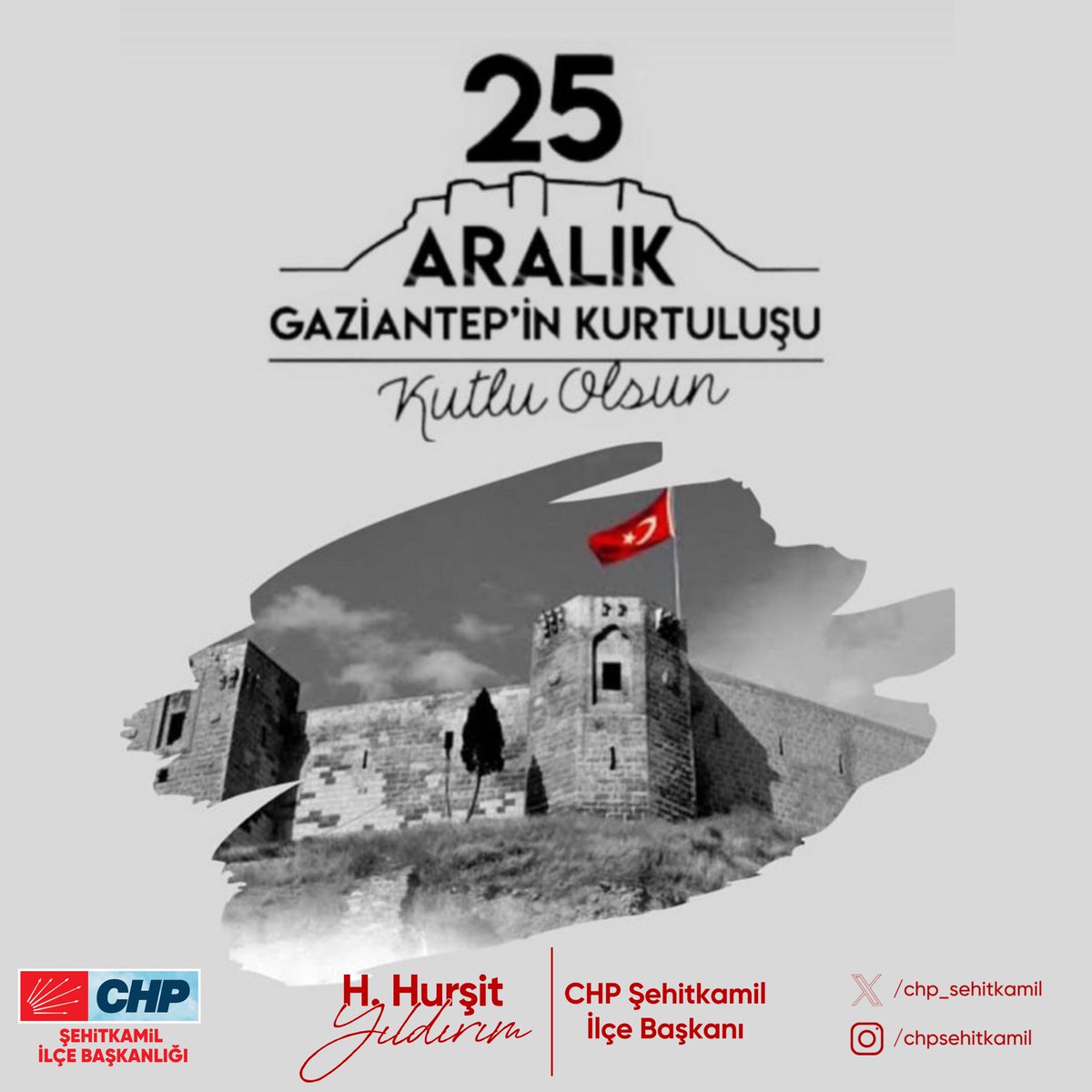 "Ölürsem şehit, kalırsam gazi…”

Gaziantep'in düşman işgalinden kurtuluşunun yıl dönümü kutlu olsun.
