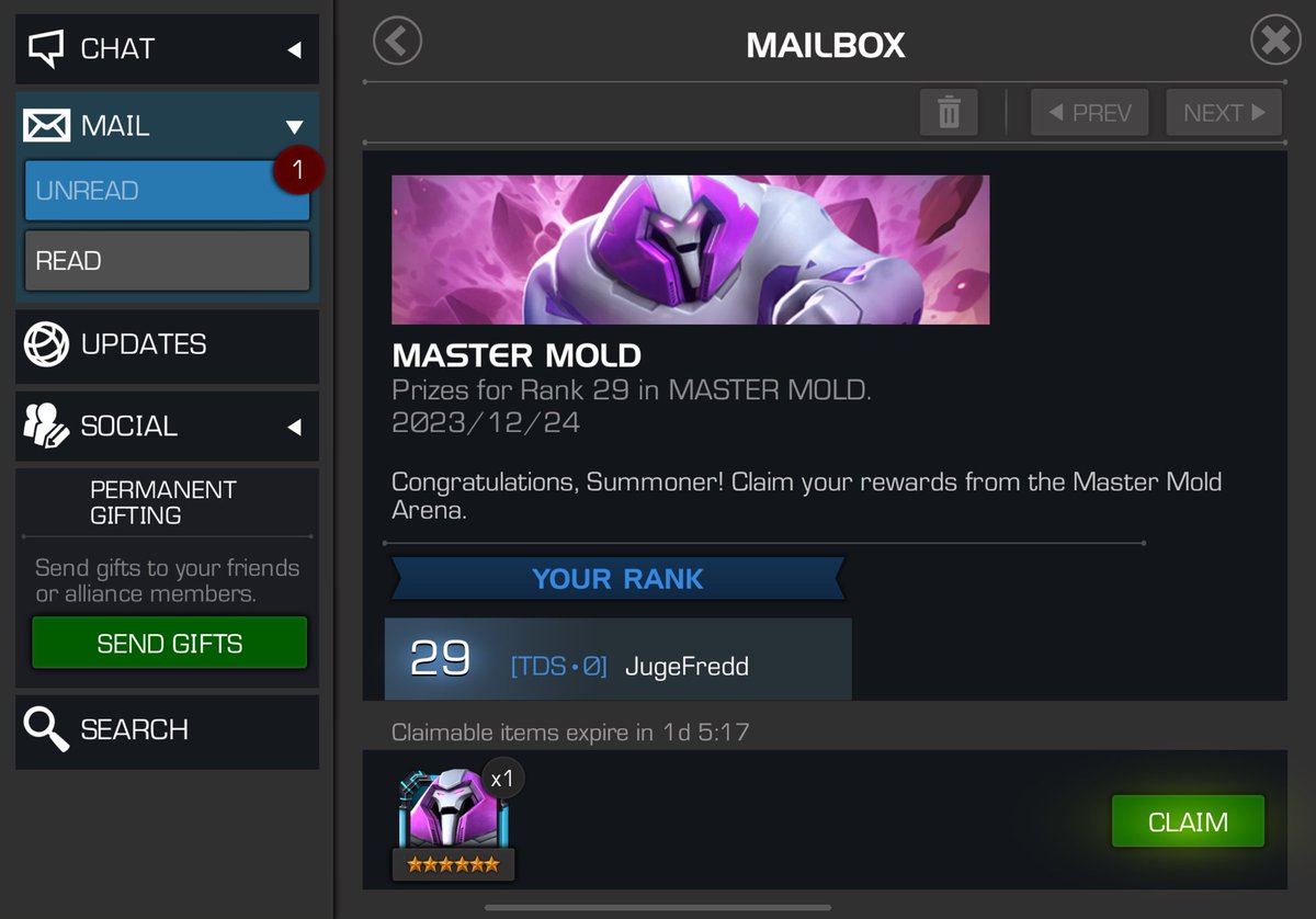 JugeFredd's tweet image. Le Père Noël est en avance #Nimrod #6star 
Très bon réveillon à toutes et à tous 🫶🏾🥳