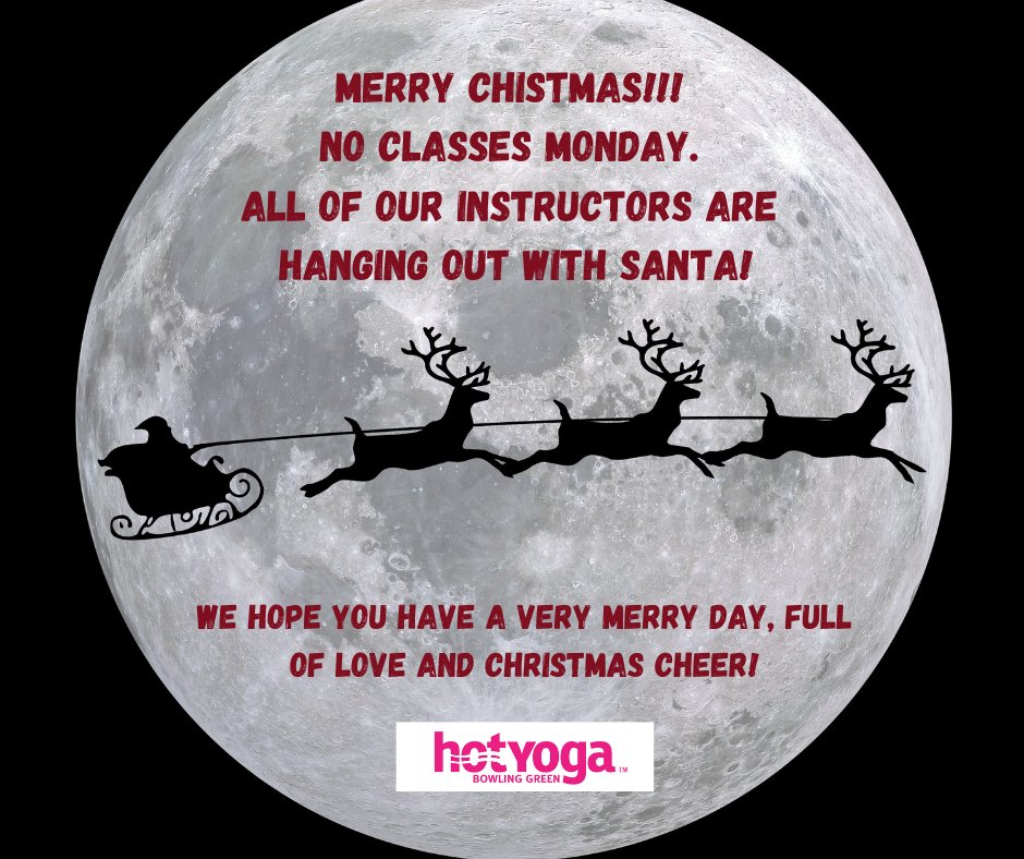 #HOTYOGA #HOTYOGAEVERYDAY #CHRISTMASYOGA #CHRISTMASDAY