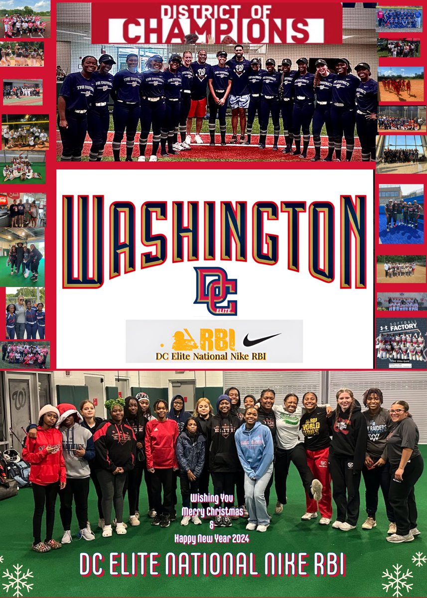 Wishing You 
 Merry Christmas 
               &amp;
Happy New Year 2024
DC ELITE NATIONAL NIKE RBI