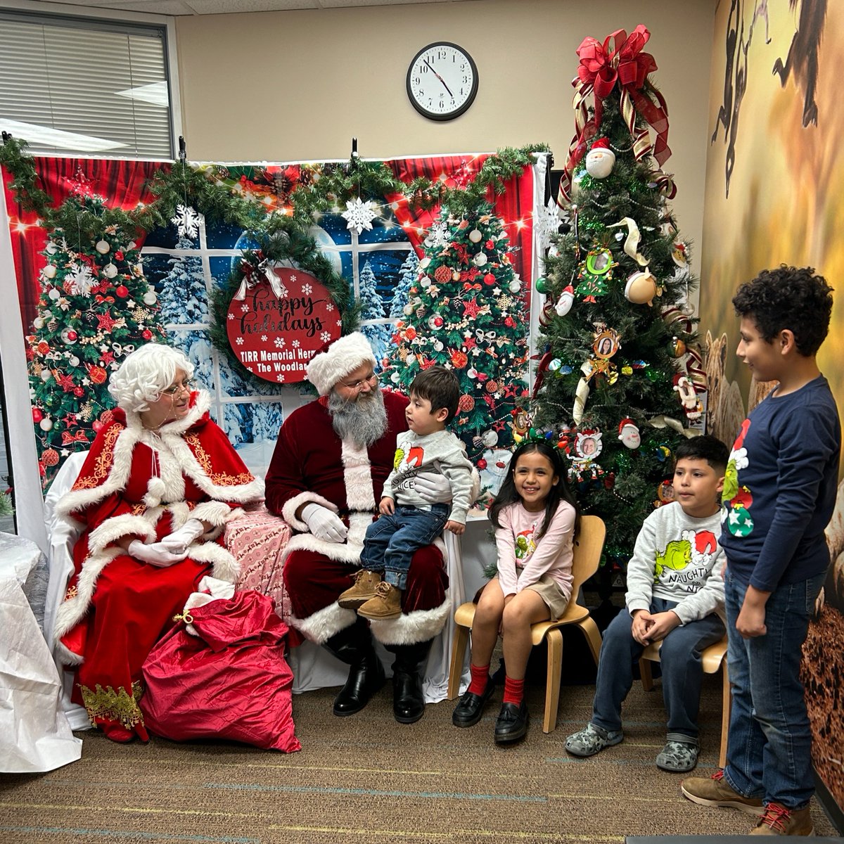 For the third year, TIRR Memorial Hermann – The Woodlands Pediatric Rehabilitation held a special sensory-friendly event where patients got to visit with Santa without crowds or external stressors that can be overwhelming for some children with sensory disorders or special needs.